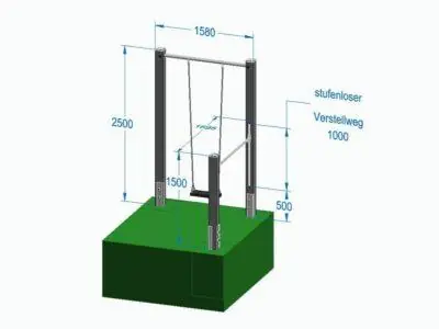 Einzelschaukel ECKPFAD