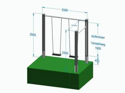 Doppelschaukel GARTENECK