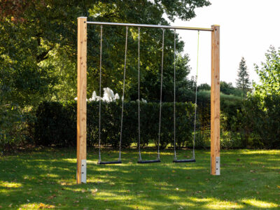 Schaukelgestell Doppelschaukel Lärche