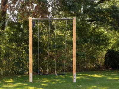 Doppelschaukel - Leimbinder Lärche lasiert