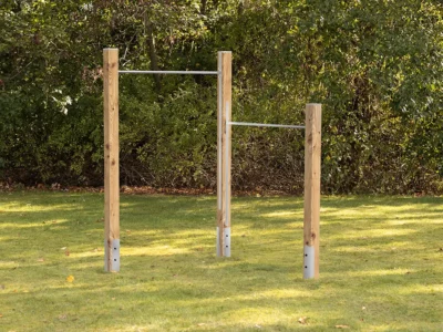 Doppelturnreck 90 Grad versetzt - Leimbinder Lärche