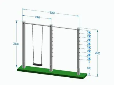 Einzelschaukel WALDLINIE